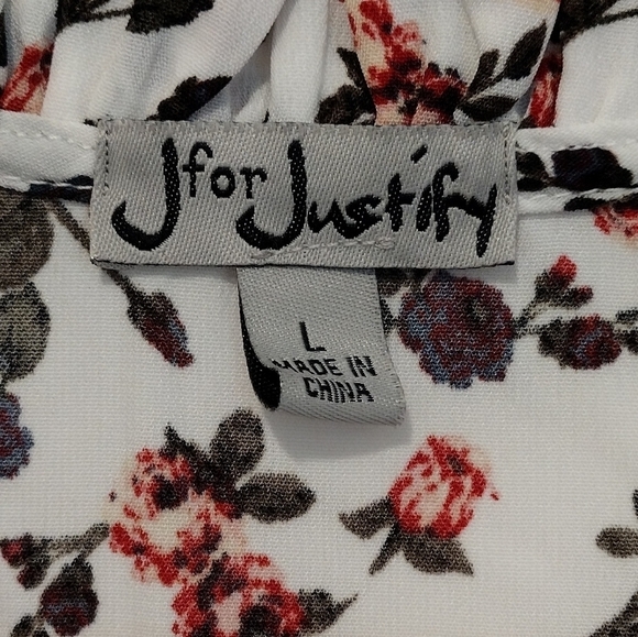 J for Justify - Floral Smocked Mini Dress - Picture 10 of 12